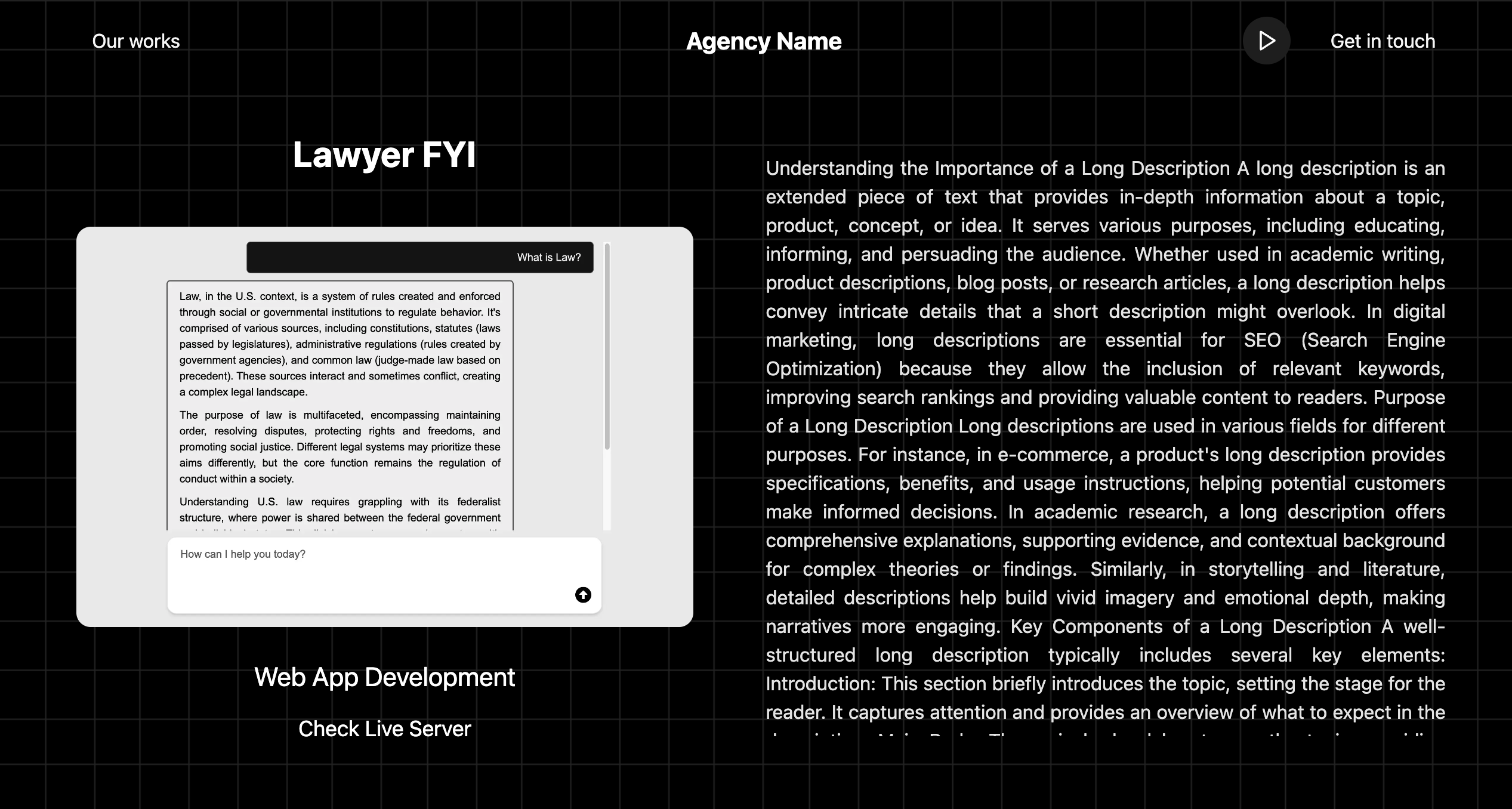 Project Detail Page image 1