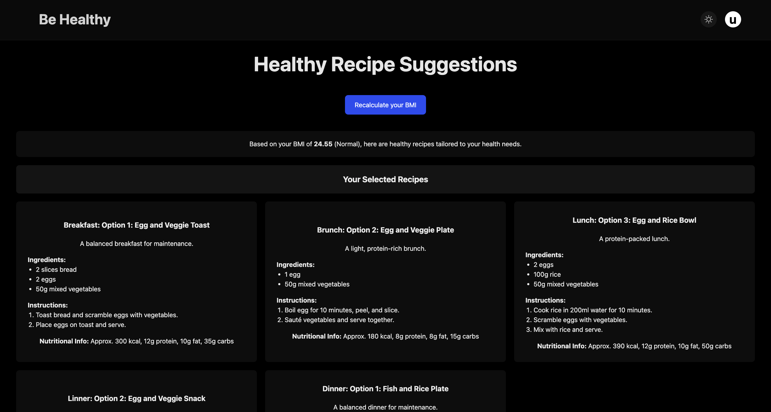 Meal Plans & Recipes image 1