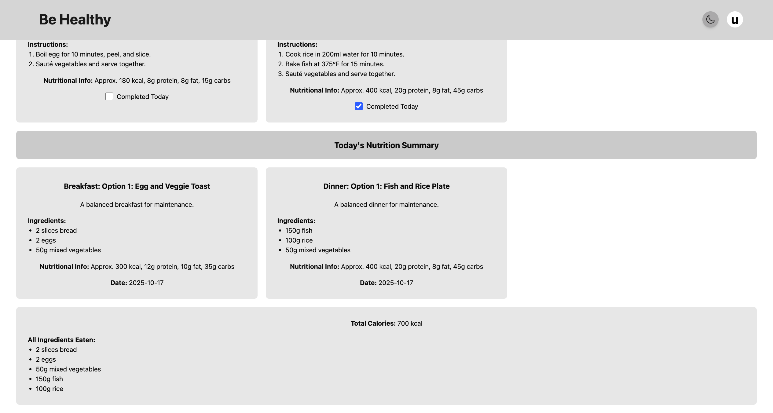 Nutrition Tracker image 1