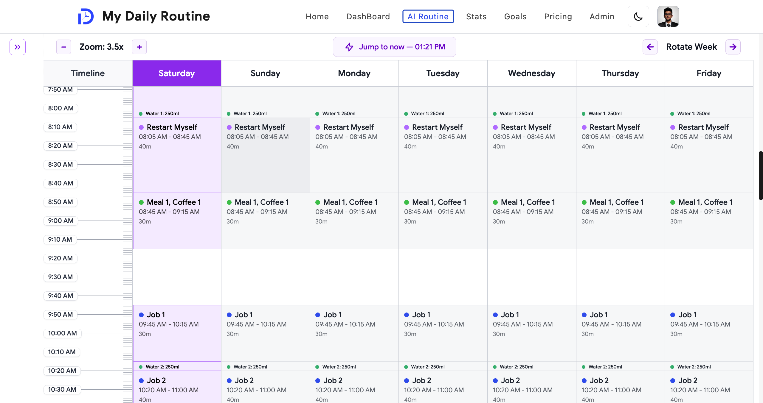 Build a Routine by Chatting with AI image 1