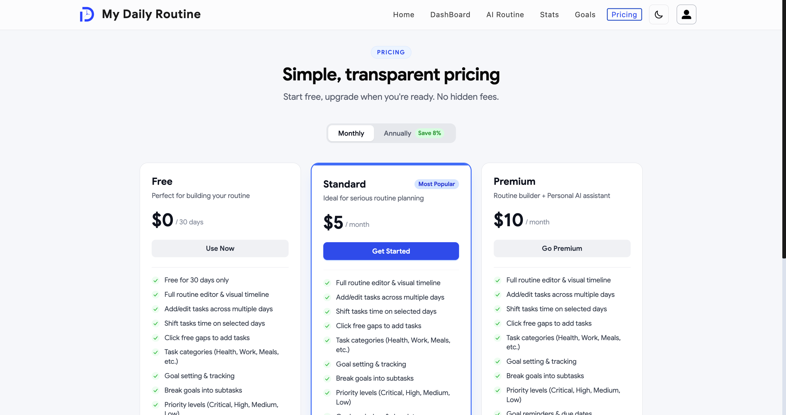 Landing Page & Pricing image 2