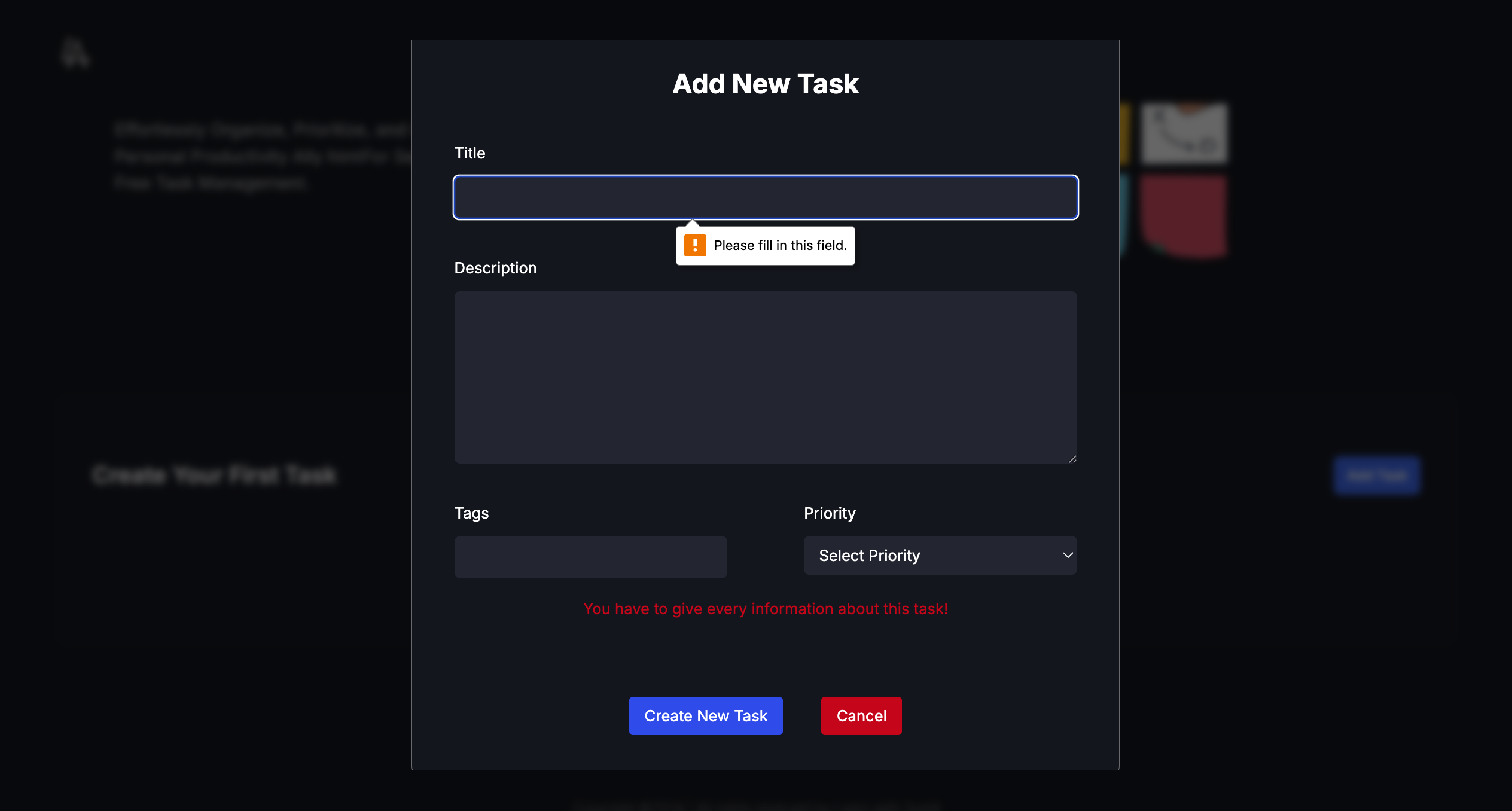 Add a Task image 2
